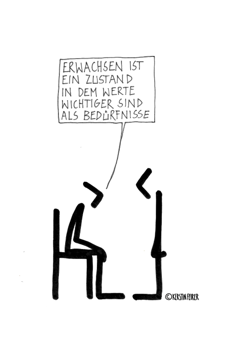 Erwachsen sein