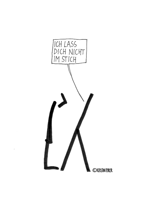 Ich lass mich nicht im Stich