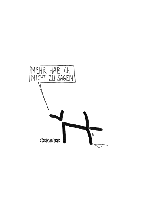 Mehr hab ich nicht zu sagen